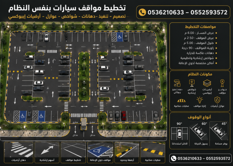 تخطيط مواقف سيارات